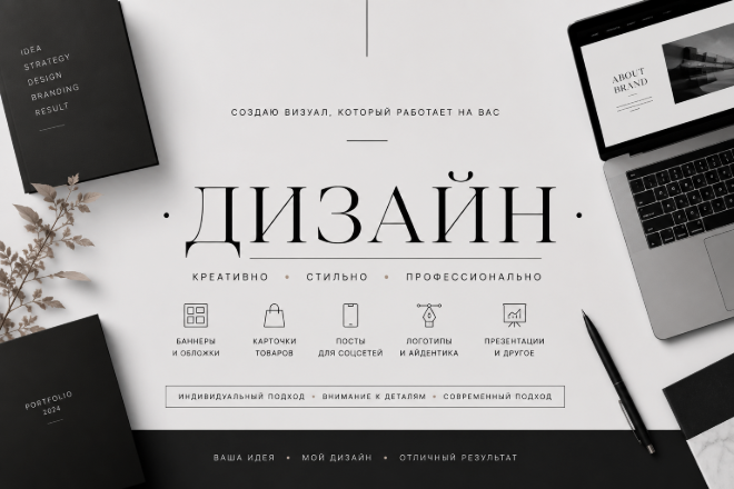 Занимаюсь Дизайном,логотипами и брендингом
