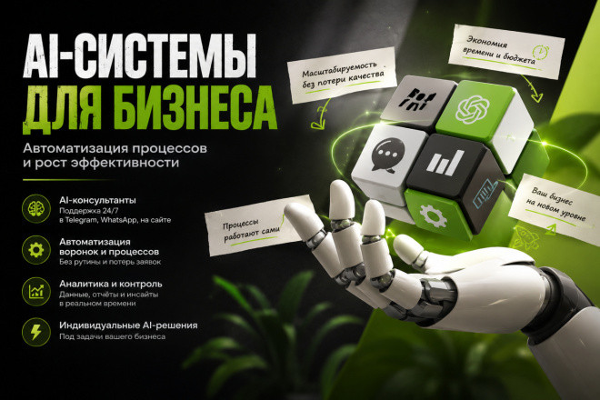 ИИ Ассистент для вашего бизнеса под ключ