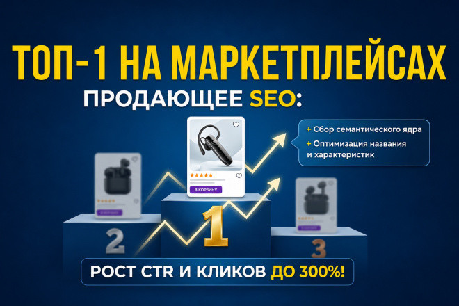SEO оптимизация карточек товара, Вывод в ТОП