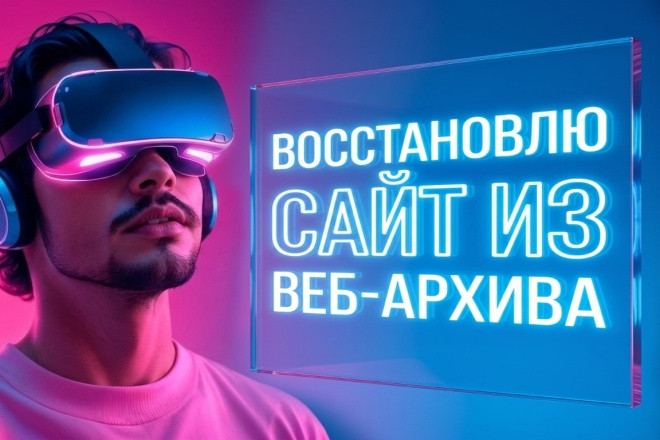 Восстановление сайта из веб-архива
