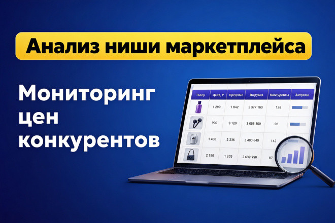 Мониторинг цен конкурентов на маркеплейсах