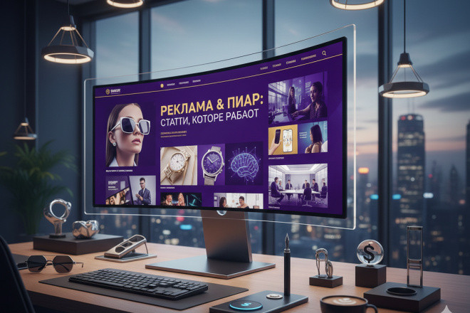 Размещу статью на сайте о PR и SEO