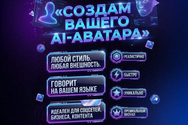 Создание цифрового аватара, оптимизация рабочего процесса