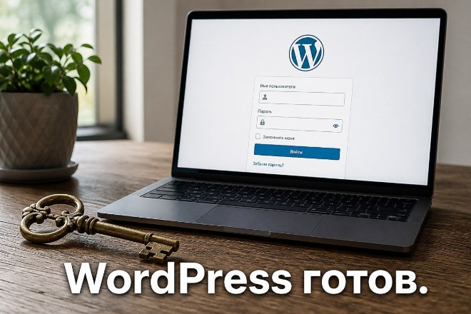 Установлю WordPress на ваш хостинг и дам вход в панель