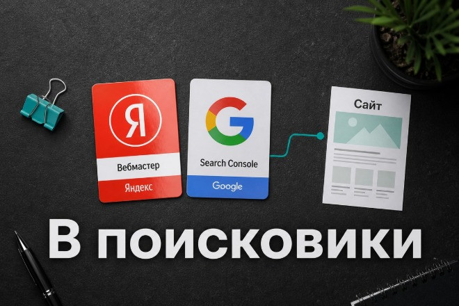 Добавлю сайт в Яндекс.Вебмастер и Google Search Console