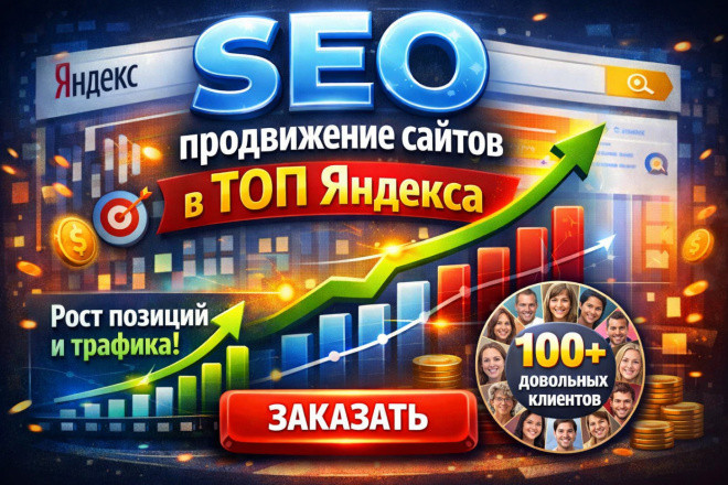 SEO Продвижение сайтов в ТОП Яндекс