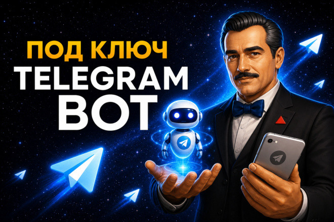 Разработка телеграм бота под ключ