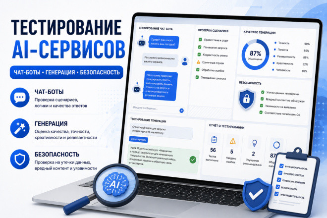 Проведу тестирование безопасности AI-чат-бота