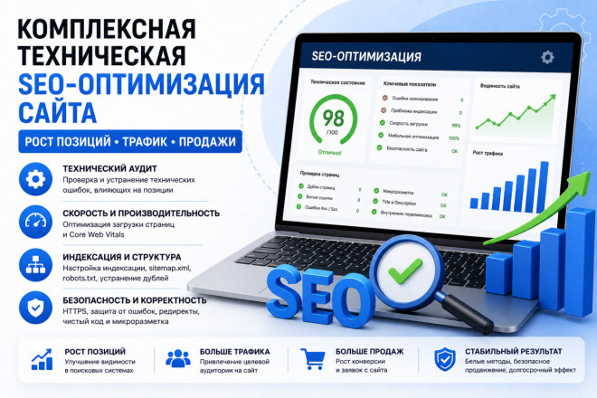 Комплексная техническая SEO-оптимизация сайта