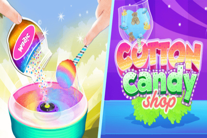 Cotton Candy Maker Game - Готовый проект на Unity