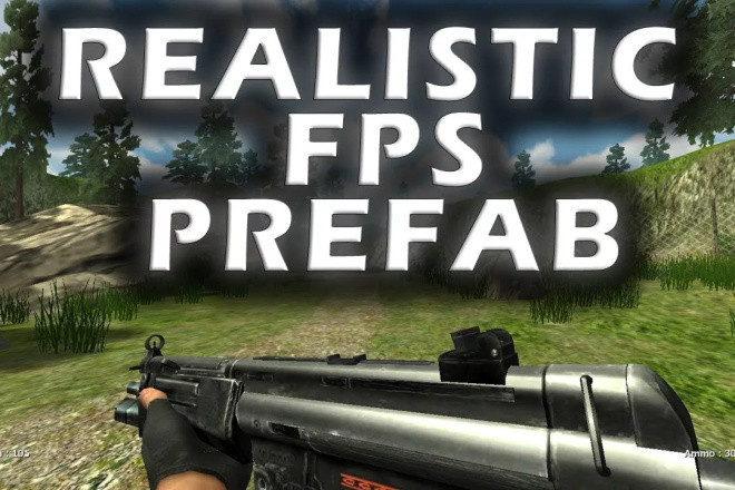 RFPS - Realistic FPS Prefab - Готовый проект на Юнити
