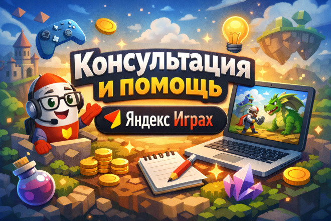 Консультация и помощь в Яндекс Играх