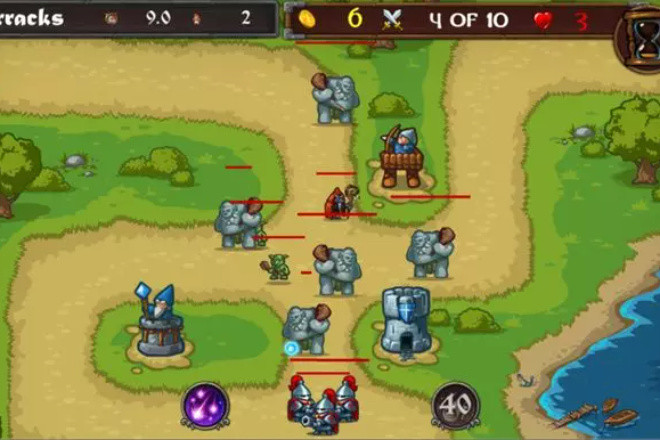 Tower Defense 2D - Готовый проект стратегической игры на Unity