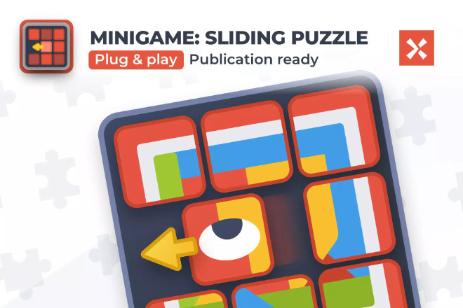 Sliding Puzzle Game Template - Готовый проект головоломки на Unity