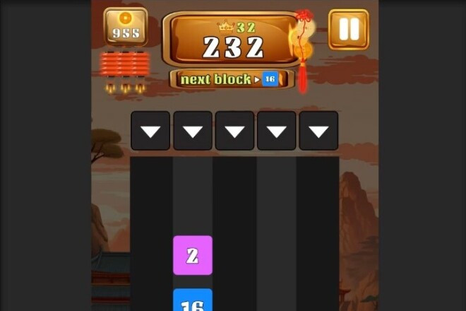 Готовая игра Гравитация 2048 для Яндекс Игр
