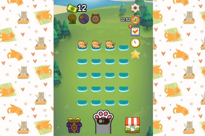 Готовая игра Собери котиков для Яндекс Игр