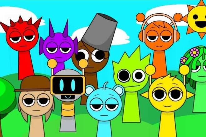 Готовая игра Спрунки Прятки: Попробуй Спрятаться для Яндекс Игр
