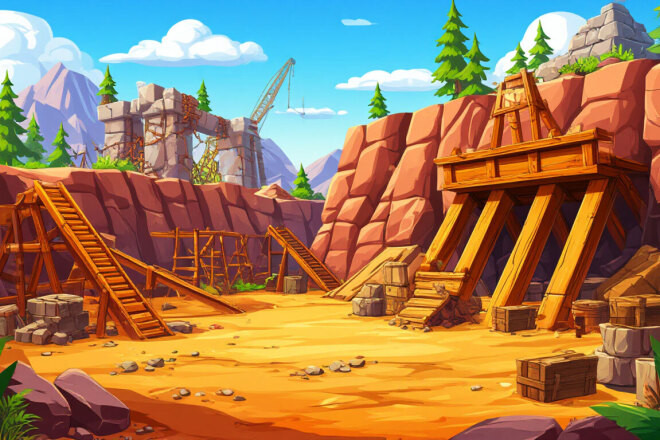 Готовая игра Раскопки в шахте для Яндекс Игр