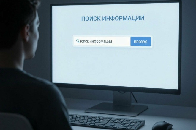 Поиск информации, картинок, ссылок