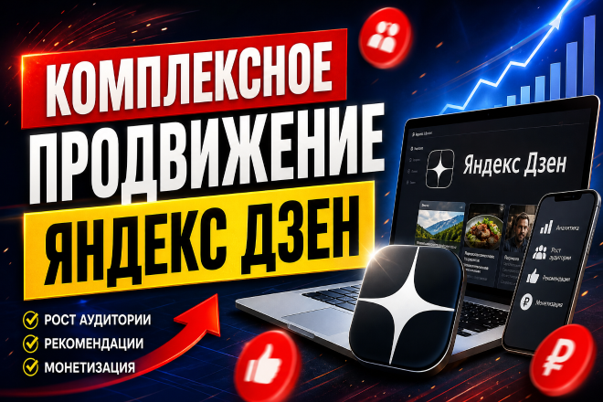 Комплексное продвижение Яндекс Дзен. Качество