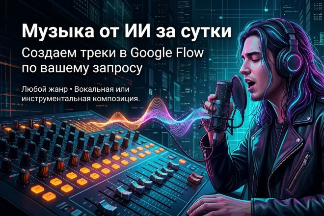 Музыка от нейросети: треки в Google Flow