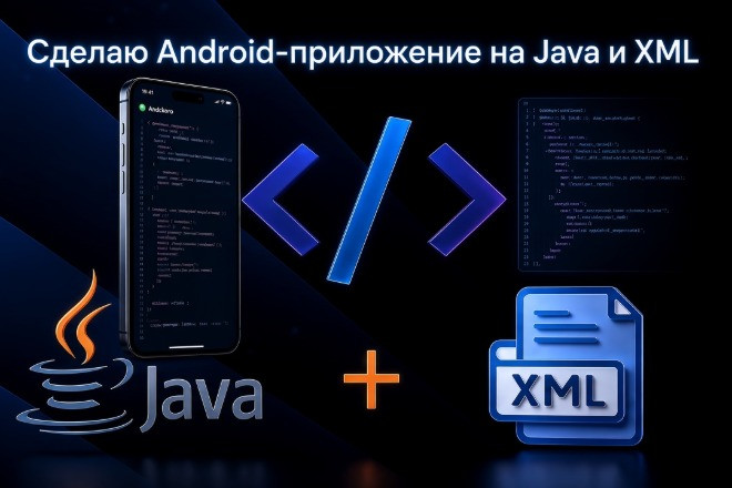 Сделаю Android-приложение на Java и XML