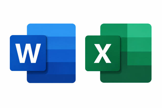 Word
Excel