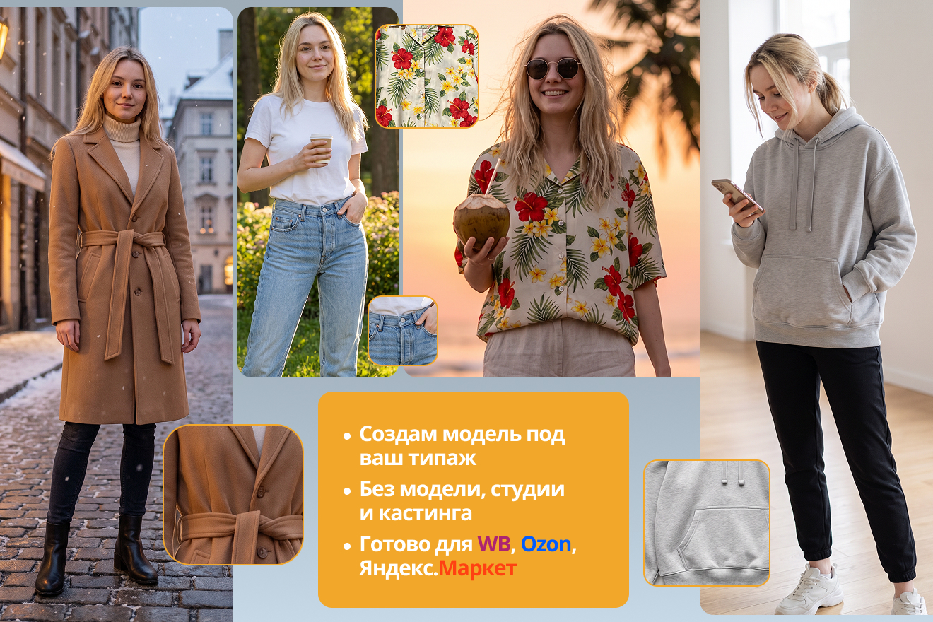 Нейрофотосессия для маркетплейсов