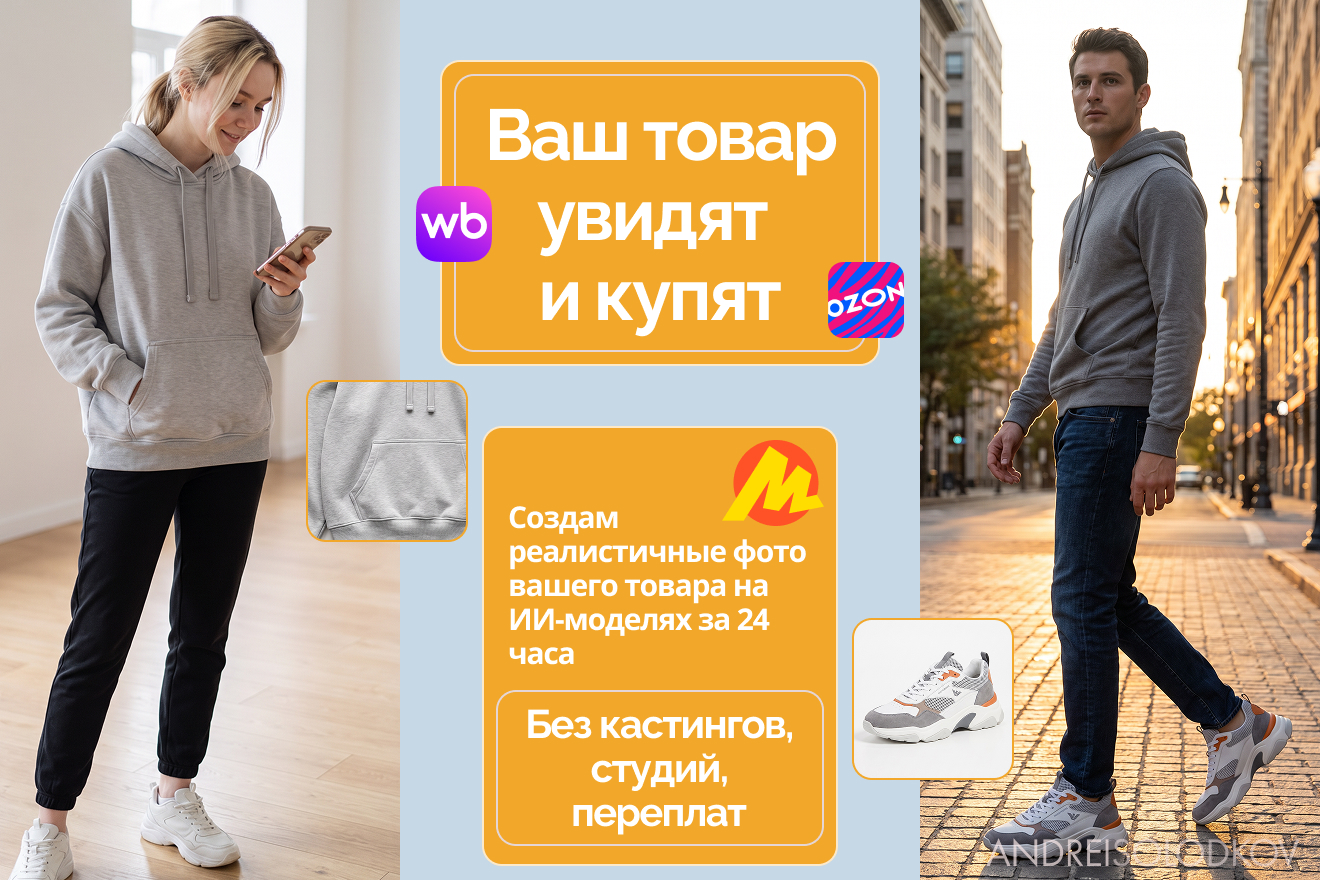 Нейрофотосессия для маркетплейсов