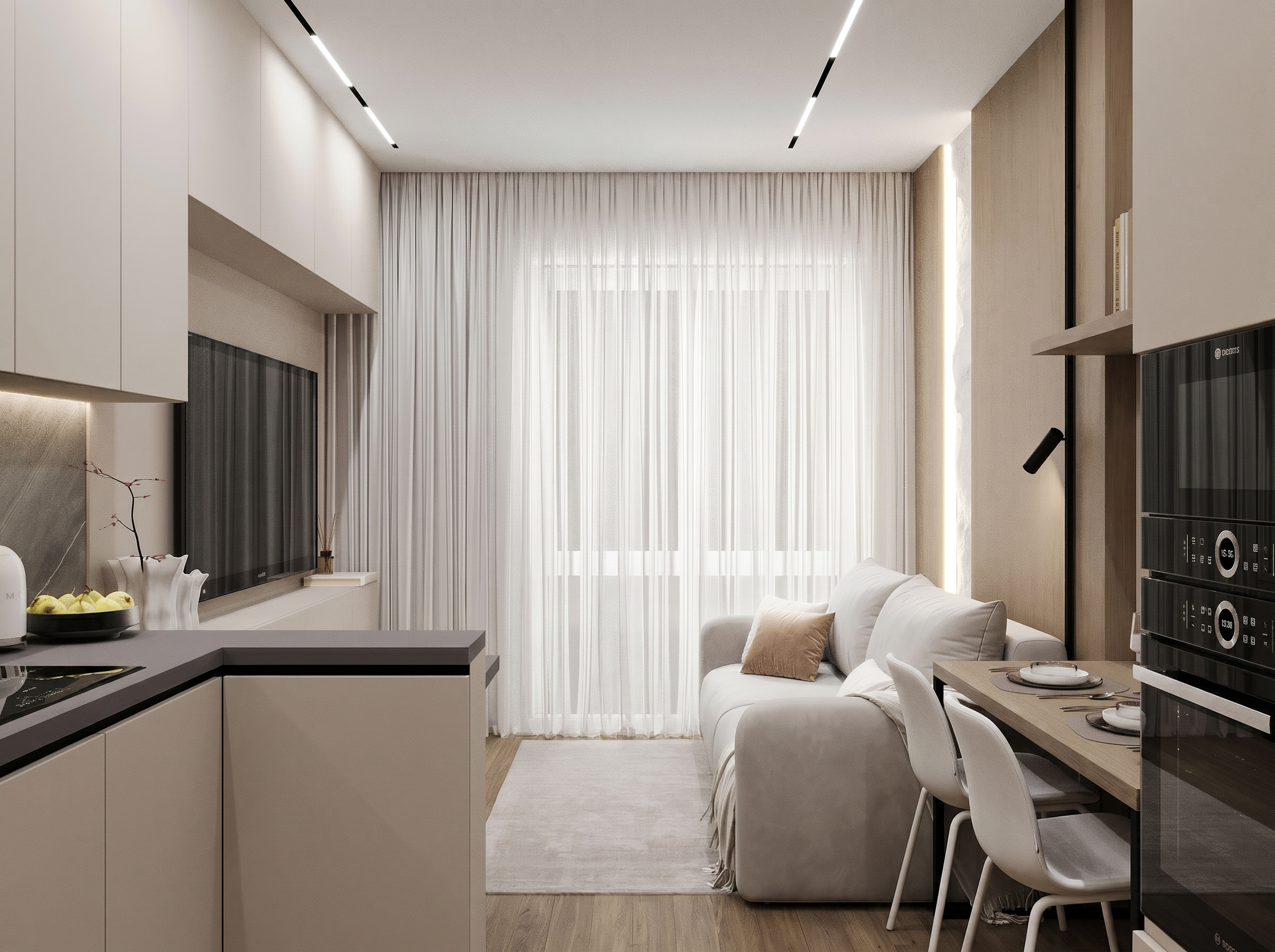 визуализация и дизайн квартиры