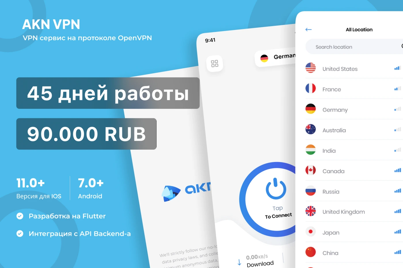 Разработка мобильного приложения